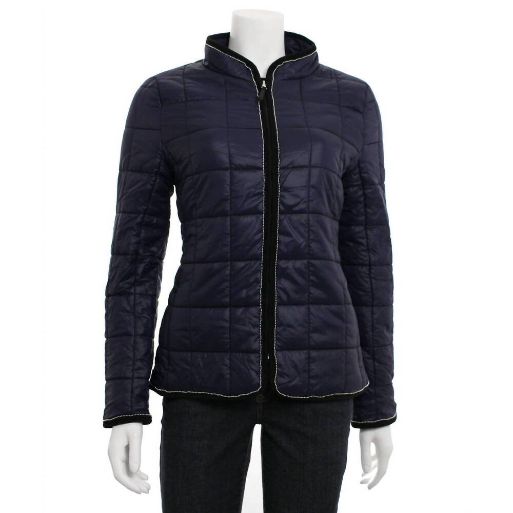 NEW CIAO-MILANO women's jasper puffer coat in navy